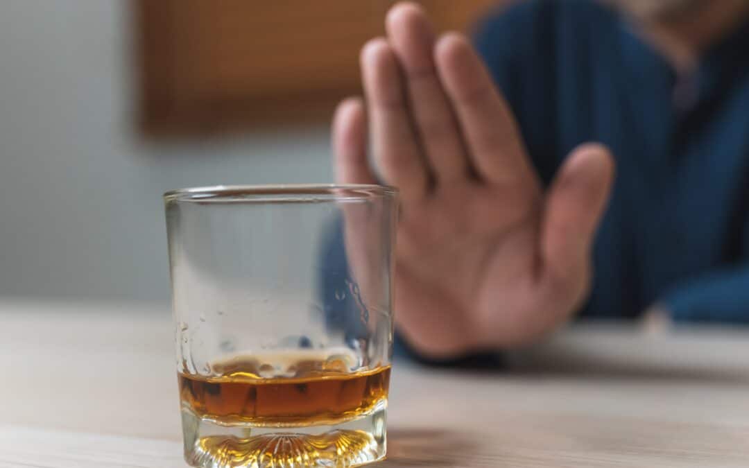 man stopping drinking - How Does Alcohol Abuse Affect the Immune System?